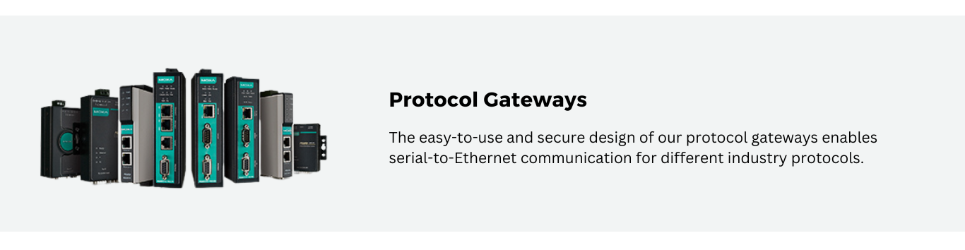 Moxa Protocol Gateways